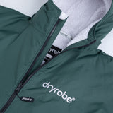 Dryrobe® Advance Unisex Long Sleeve - Dark Green/Grey