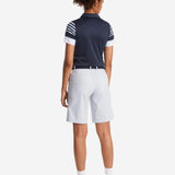 Cross Women's Sporty Polo - Navy with Stripe