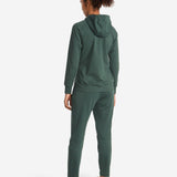 Cross Women's Heart Hoodie - Jungle Green