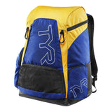 TYR Alliance 45L Backpack - Royal/Gold