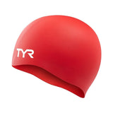 TYR Wrinkle-Free Silicone Cap - Red