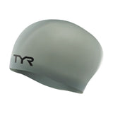 TYR Wrinkle-Free Long Hair Silicone Cap - Grey