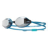 TYR Blackops Mirrored Women's Goggle - Silver/Teal