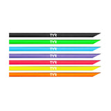 TYR Hand Paddle Strap Kit (4PK) - Black