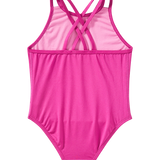 TYR Girl's Oliviafit Swimsuit - Fuschia