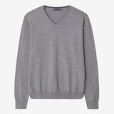 Cross Men's Classic V-Neck - Grey Melange