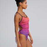 TYR Women's Azama Trinityfit Swimsuit - Metallic Pink