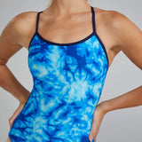 TYR Women's Azultec Trinityfit Swimsuit - Ocean Blue