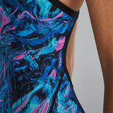 TYR Women's Marmaris Diamondfit Swimsuit - Blue/Pink