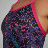 TYR Women's Stipple Diamondfit Swimsuit - Petunia