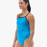 TYR Women's Diamondft Durafast Elite - Zephyr - Lt Blue/Navy