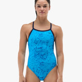 TYR Women's Diamondft Durafast Elite - Zephyr - Lt Blue/Navy