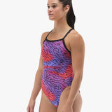TYR Women's Diamondfit Durafast Elite - Hodori - Orange/Purp