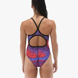 TYR Women's Diamondfit Durafast Elite - Hodori - Orange/Purp