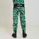 Sendy Youth MTB Shred Pants - Kiwi Crush