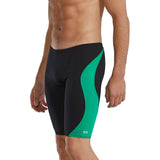 TYR Men's Durafast Elite Jammer - Vanguard Splice - Black/Gr