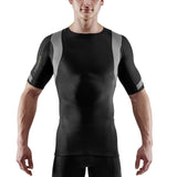 SKINS Men's Series-5 K-Pro S/S Top - Blk/Smoke