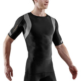 SKINS Men's Series-5 K-Pro S/S Top - Blk/Smoke