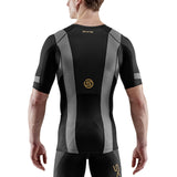 SKINS Men's Series-5 K-Pro S/S Top - Blk/Smoke