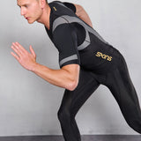 SKINS Men's Series-5 K-Pro S/S Top - Blk/Smoke