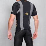 SKINS Men's Series-5 K-Pro S/S Top - Blk/Smoke