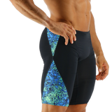 TYR Men's Nebulous Jammer - Green/Blue