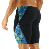 TYR Men's Nebulous Jammer - Green/Blue