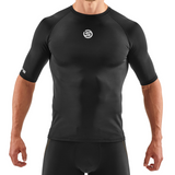 SKINS Men's Series-1 Short Sleeve Top - Black