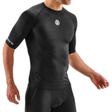 SKINS Men's Series-1 Short Sleeve Top - Black