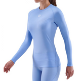 SKINS Women's Series-1 Long Sleeve Top - Sky Blue