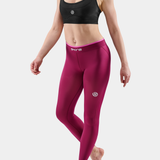 SKINS Women's Series-1 DBL Waistband Long Tight - Purple