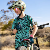 Sendy Youth MTB Short Sleeve Jersey - Kiwi Crush