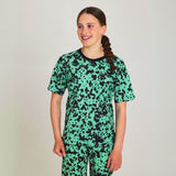 Sendy Youth MTB Short Sleeve Jersey - Kiwi Crush