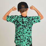 Sendy Youth MTB Short Sleeve Jersey - Kiwi Crush