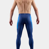 SKINS Men's Series-3 Long Tights Run & Race - Navy/Peony