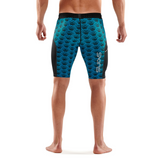 SKINS Men's Series-3 Half Tights - Black Wave