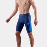 SKINS Men's Series-3 Half Tight Run & Race - Navy/Peony