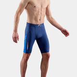 SKINS Men's Series-3 Half Tight Run & Race - Navy/Peony