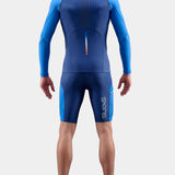 SKINS Men's Series-3 L/S Top Run & Race - Navy/Peony