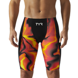 TYR Men's Shockwave HW Infrared Jammer - Fire