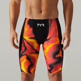 TYR Men's Shockwave HW Infrared Jammer - Fire