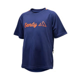 Sendy Youth MTB Short Sleeve Jersey - Bold Blue