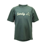 Sendy Youth MTB Short Sleeve Jersey - Bold Green