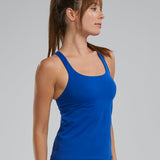 TYR Women's Solid Jojo Tank - Cobalt