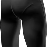 TYR Men's Solid Thresher Jammer - Black/Grey