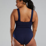 TYR Women's Square Neck Controlfit Swimsuit - Navy