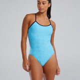 TYR Women's Lapped Trinityfit Swimsuit - Light Blue/Aqua