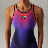 TYR Women's Venzo Open Back Tech Suit - Omnia