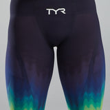 TYR Men's Influx Venzo High Jammer - Lime/Navy