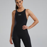 TYR Women's Onyx Venzo Open Back Tech Suit - Black